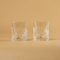 2 bicchieri da cocktail in cristallo presentation