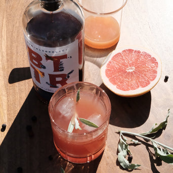 Un cocktail sans alcool à base de pamplemousse, parfait pour l'été