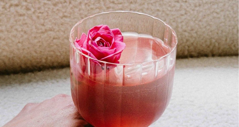 3 recettes de cocktails sans alcool à la rose