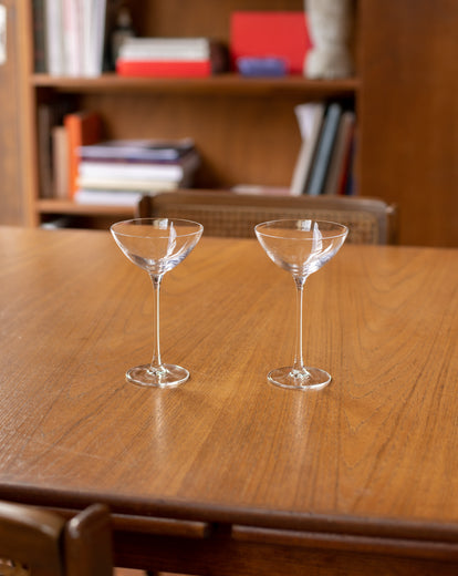 2 cocktail glasses - coupettes