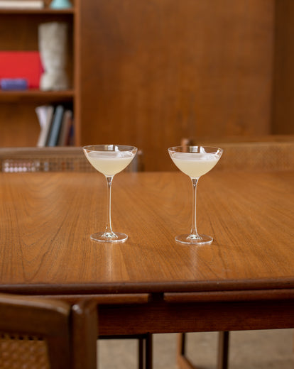2 cocktail glasses - coupettes