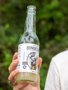 2 bouteilles Ginger Beer sans sucre avec défaut