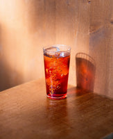 cocktail sans alcool rouge vermouth pomme cassis