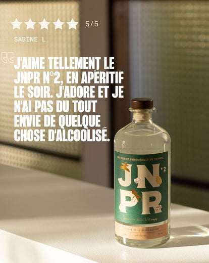JNPR n°2 - Spiritueux sans alcool et sans sucre