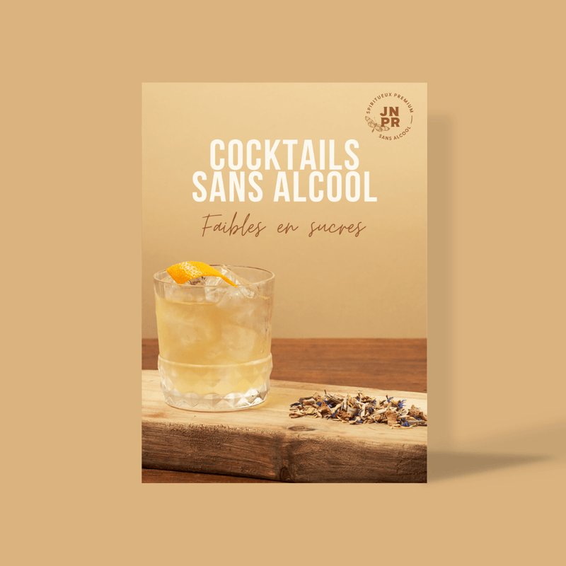 📖 E-book de recettes : Cocktails sans alcool réduits en sucre